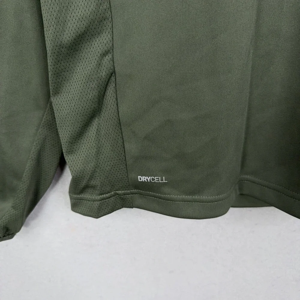 Puma Tracksuit Mens 2XLT Green Colorblock Full Zip Training Athletic Activewear
